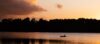canoe on lake